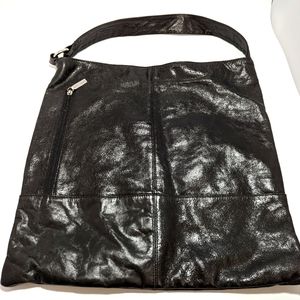 Hobo Black Leather Hobo Purse